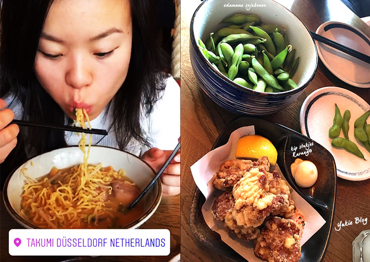 yukieblog ramen noodles takumi rotterdam